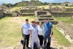 Oaxaca: Monte Albán por la mañana