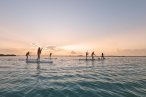 Bacalar Tour de Paddle o Kayak al Amanecer con Picnic Flotante