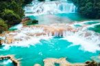 ZA- Palenque- cascadas de Agua Azul-cascada Misolhá