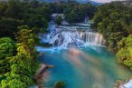 ✿ Chiapas: Visita Palenque: Cascadas de Agua Azul, Misol-Há y Zona Arqueológica
