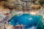 Chichen Itzá 2 cenotes Ikkil y Hubiku